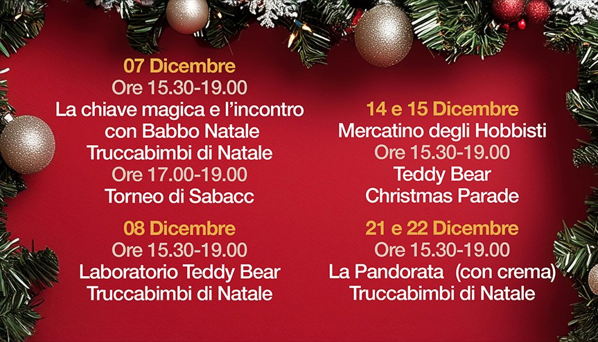 EVENTI DELLE FESTE 2024